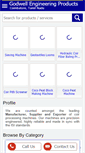 Mobile Screenshot of coirmachines.net